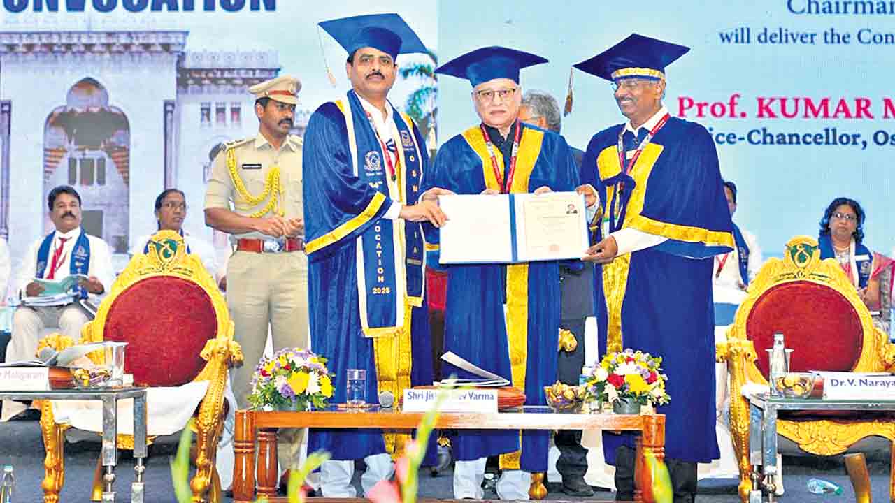 ఘనంగా ఉస్మానియా స్నాతకోత్సవం