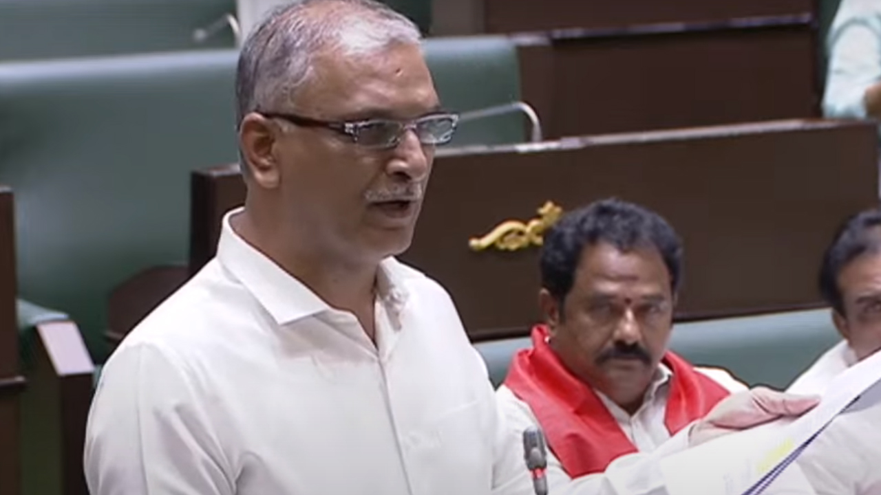 Harish Rao | మంత్రులు ఉత్తమ్‌, వెంకట్‌రెడ్డి నిందలు.. స్ట్రాంగ్‌ కౌంటర్‌ ఇచ్చిన హరీశ్‌రావు