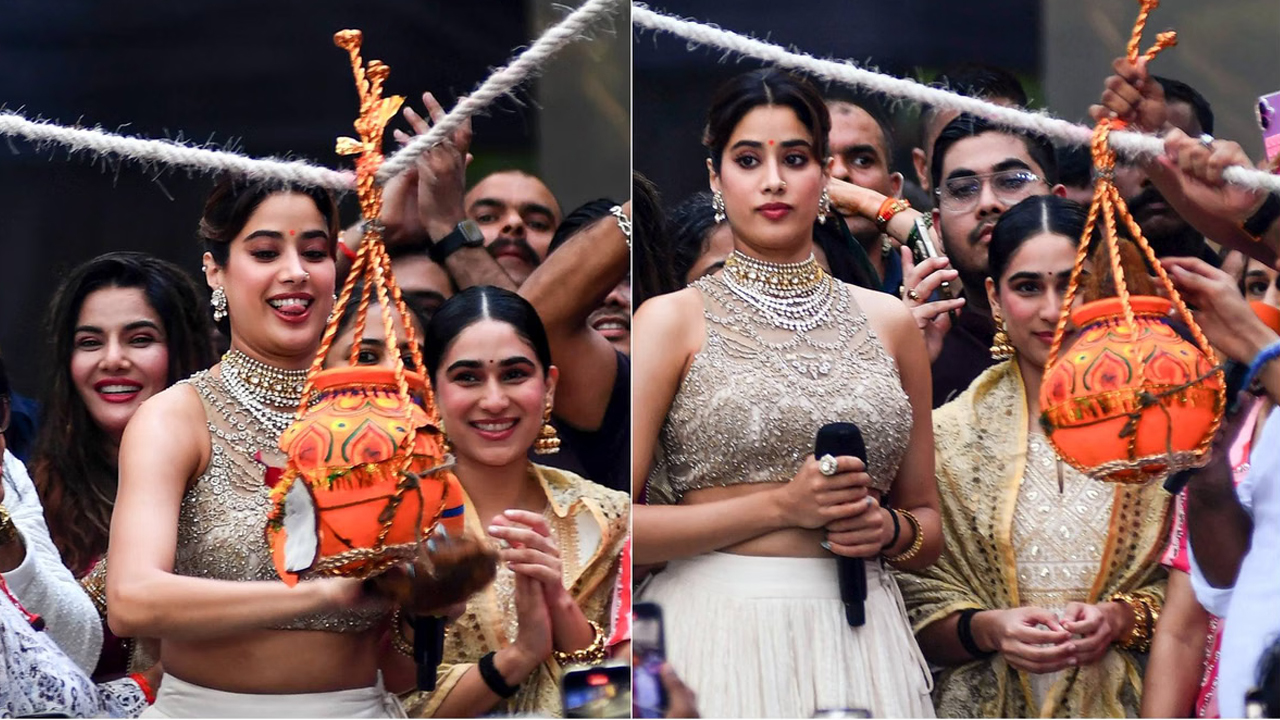 Janhvi Kapoor | జన్మాష్టమి వేడుకల్లో ఉట్టికొట్టిన జాన్వీ కపూర్..! సోషల్ మీడియాలో బ్యూటీపై ట్రోలింగ్..!