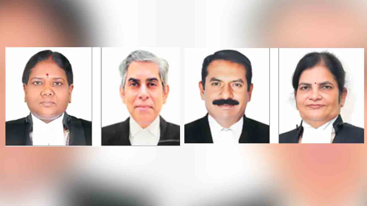 High Court judges | ఏపీ హైకోర్టు శాశ్వత న్యాయమూర్తులుగా నలుగురు ప్రమాణం