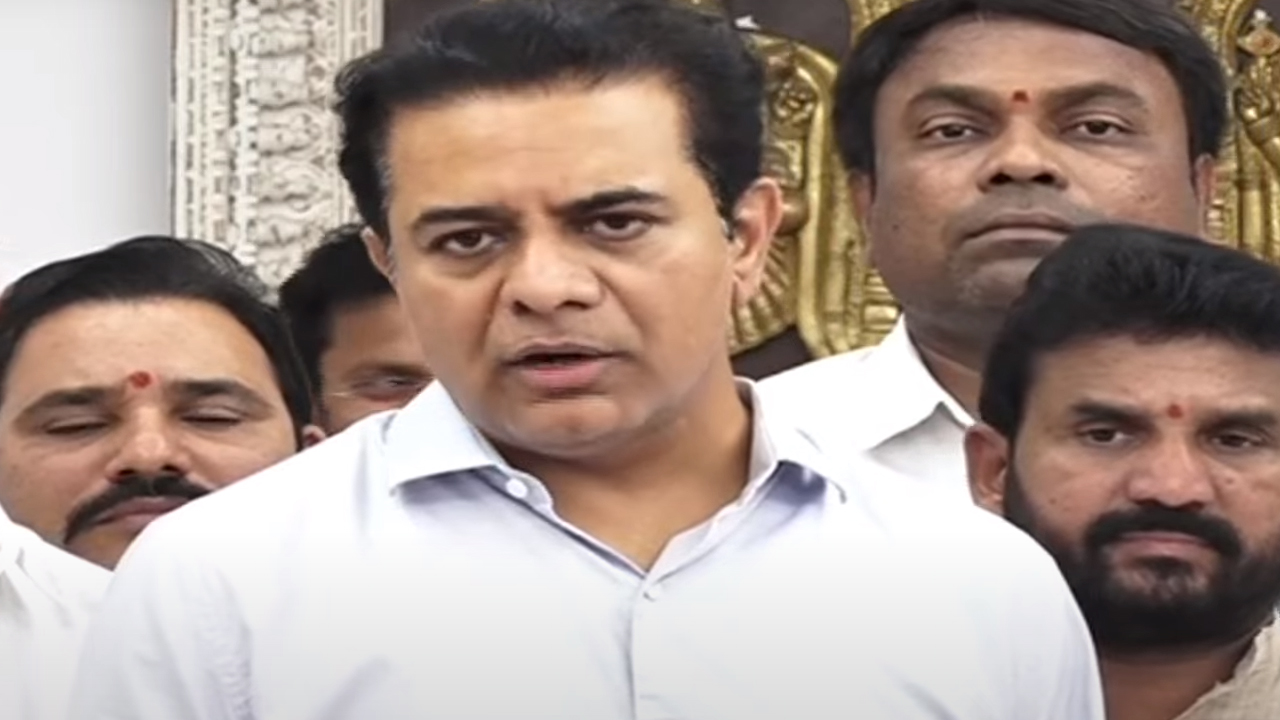 KTR | కాంగ్రెస్‌ ప్రభుత్వం రాంగనే పోలీసులను పెట్టి ఎరువులు పంచే దుస్థితి ఎందుకు వచ్చింది ? : కేటీఆర్‌