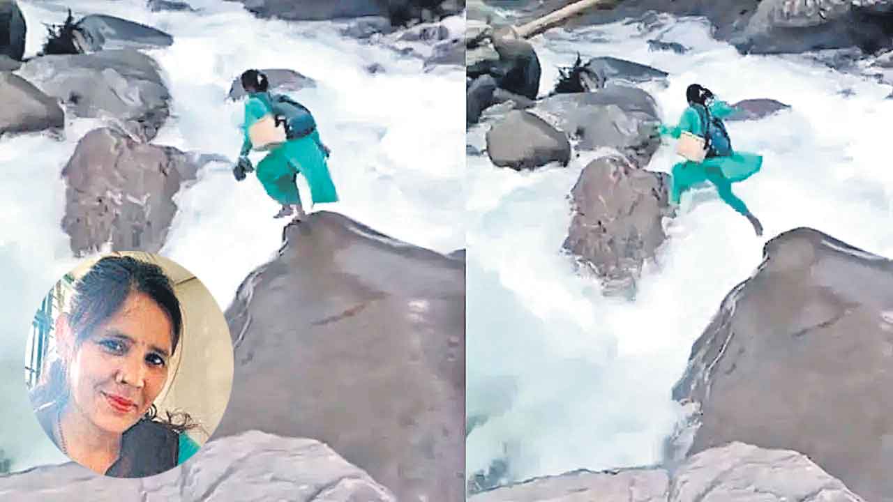 వహ్వా.. నర్స్ తెగువ..