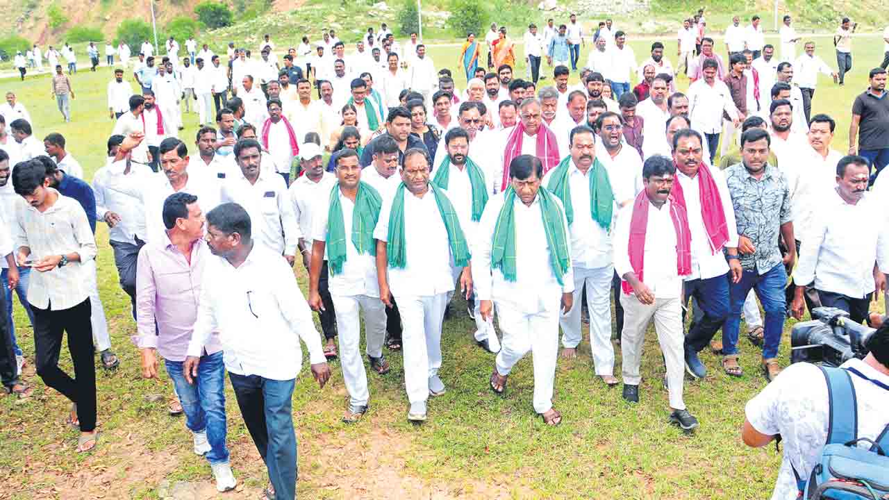 కాళేశ్వరం నీళ్ల కోసం