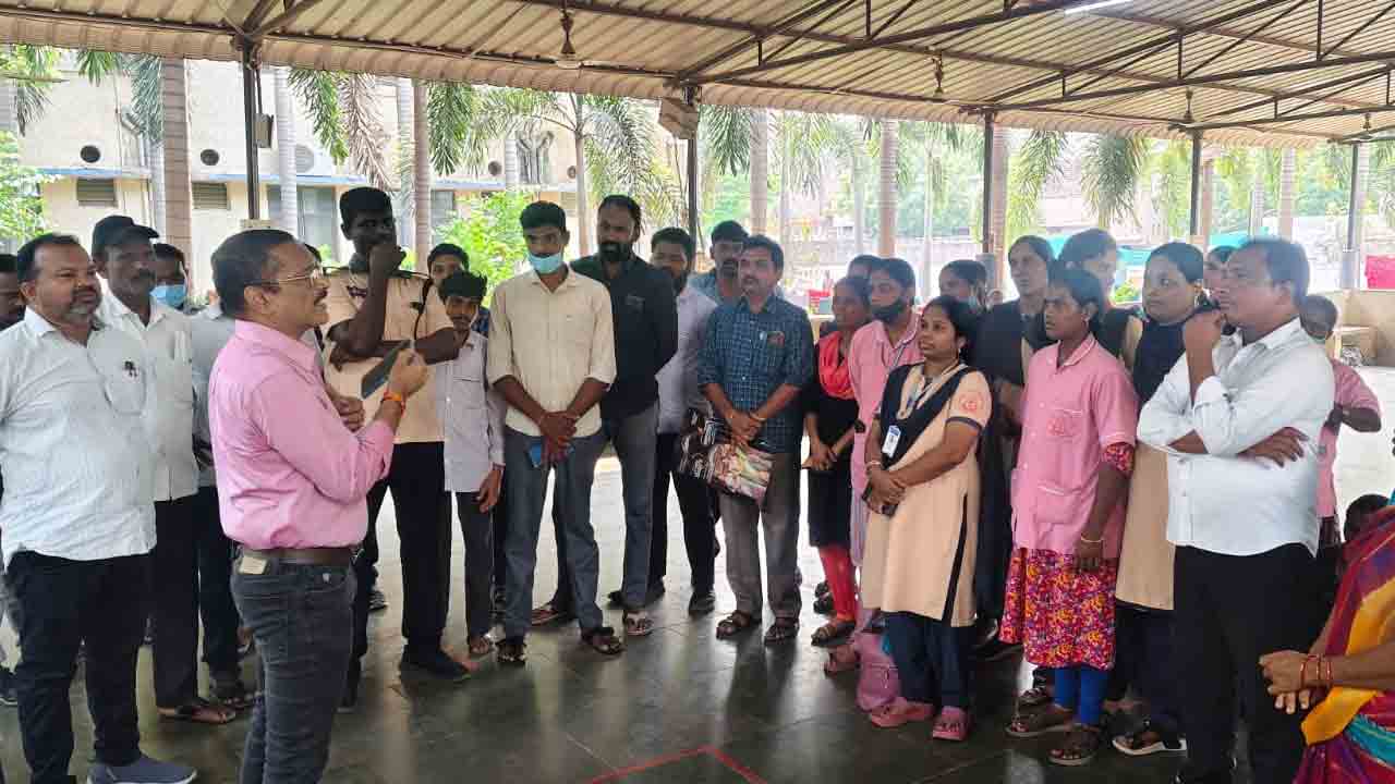 ఖమ్మం పెద్దాసుపత్రిలో మళ్లీ సమ్మె