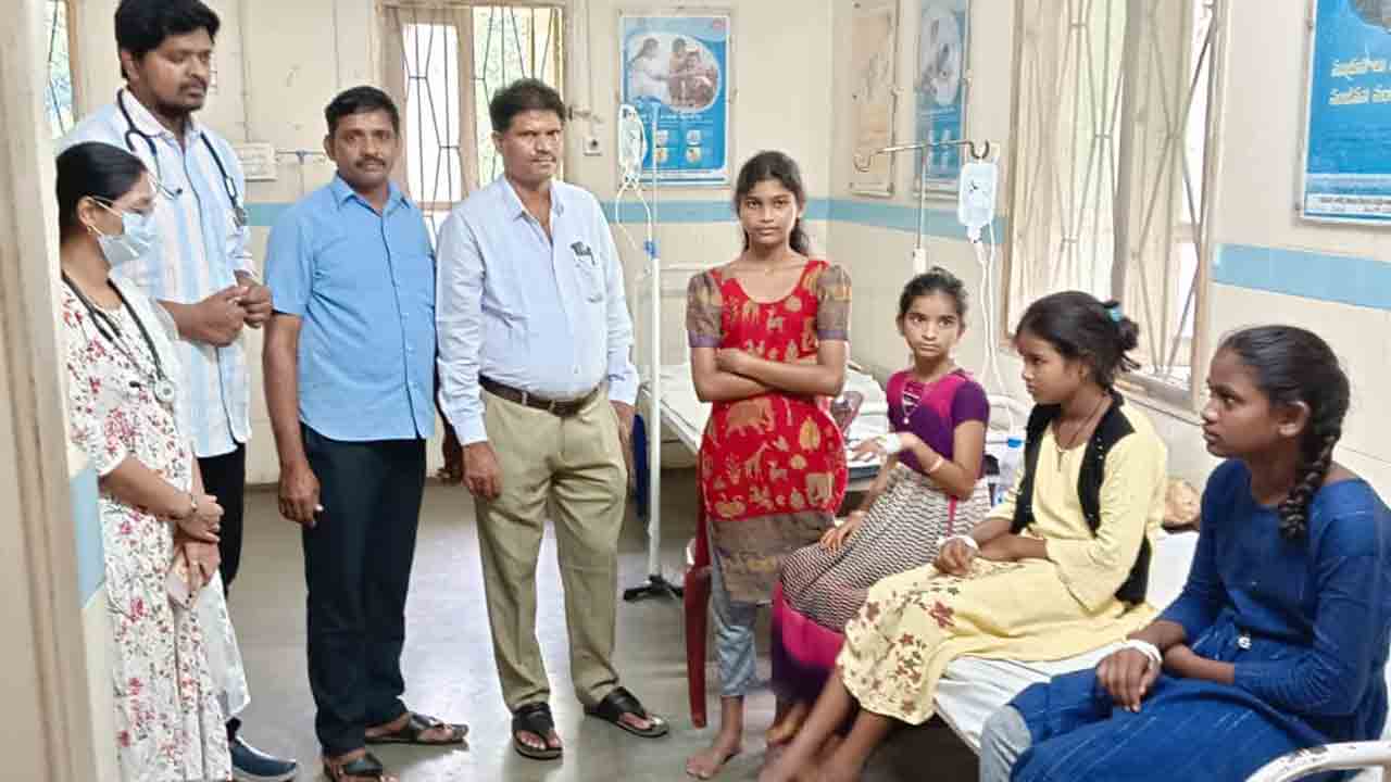 కల్లూరు గిరిజన ఆశ్రమ పాఠశాలలో.. మళ్లీ ఫుడ్‌ పాయిజన్‌