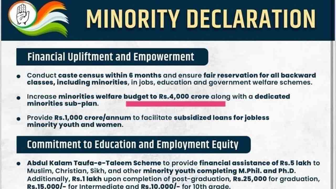 ఇమాం, మౌజన్ల గౌరవ వేతనానికి కొర్రీపెట్టే