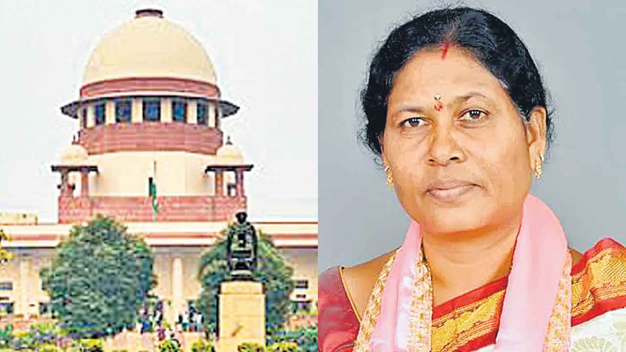 కోవ లక్ష్మికి ఊరట.. న్యాయమే గెలిచిందంటూ బీఆర్‌ఎస్‌ సంబురాలు