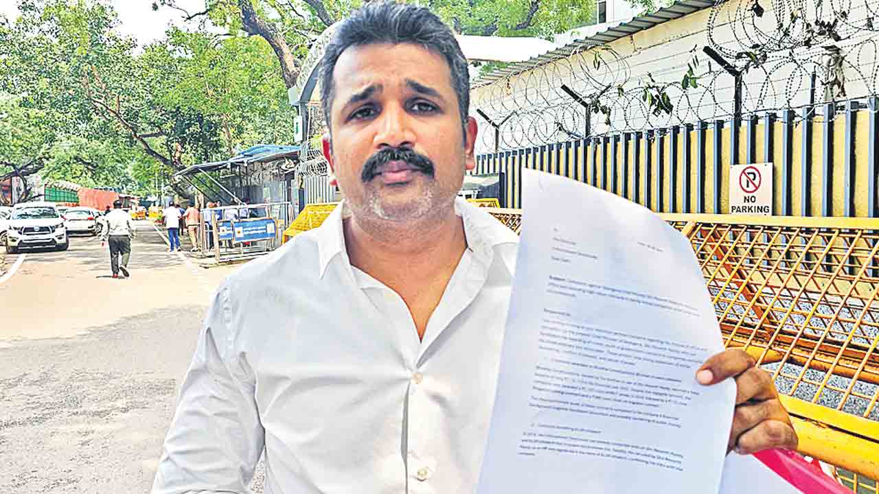 సర్కారు కాంట్రాక్టులు బామ్మర్దికి ఇనాం.. 7 లక్షల టర్నోవర్‌ ఉన్న కంపెనీకి రూ. 1,617 కోట్ల కాంట్రాక్టులా?