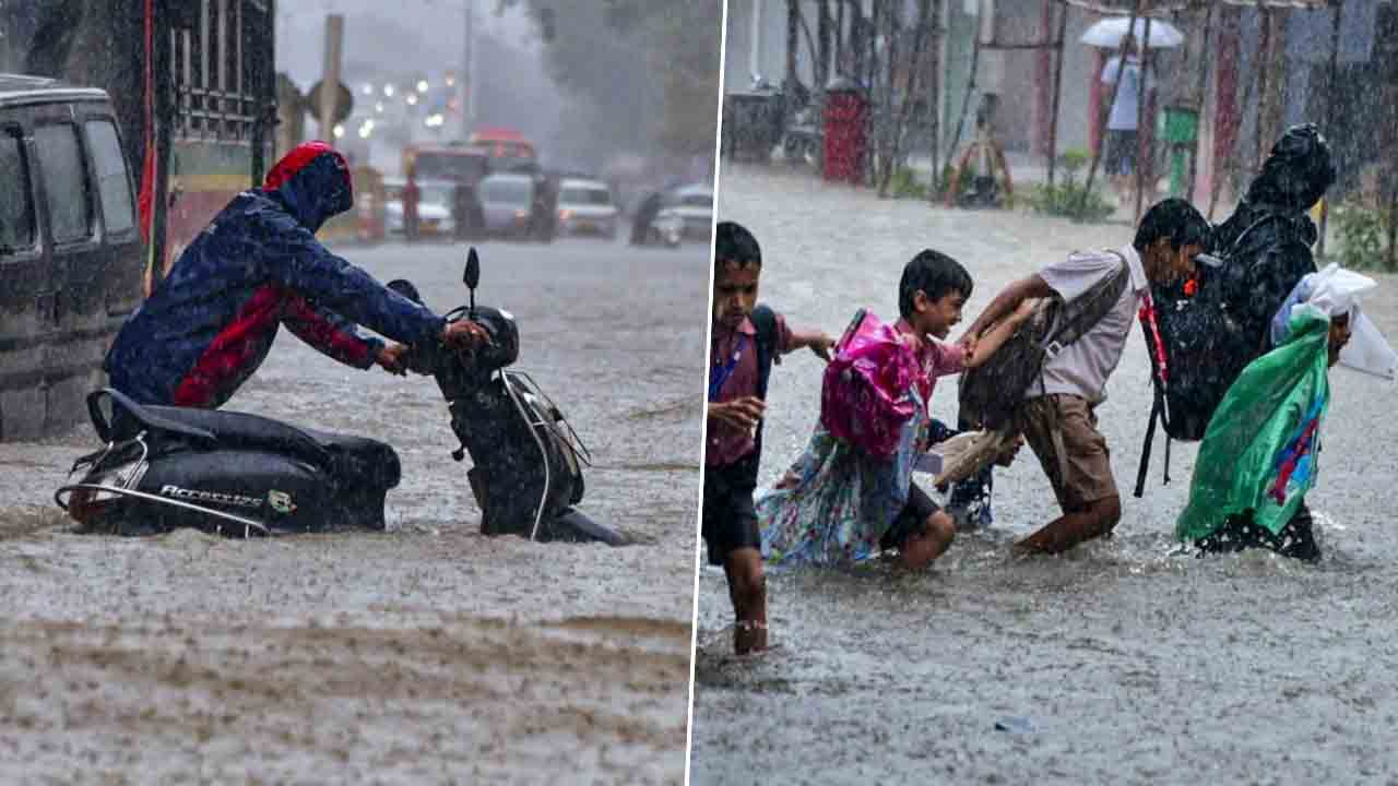 Mumbai | ముంబైలో భారీ వర్షం.. ఆలస్యంగా నడుస్తున్న 250 విమానాలు.. పాఠశాలలు, ప్రభుత్వ కార్యాలయాలకు సెలవు