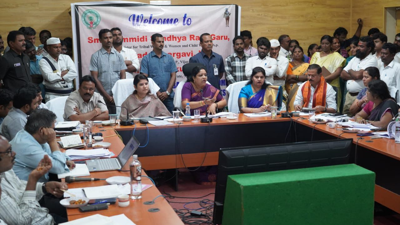 Minister Sandhya Rani | తక్షణమే ఆ పోస్టులను భర్తీ చేయాలి.. అధికారులకు మంత్రి సంధ్యారాణి ఆదేశం