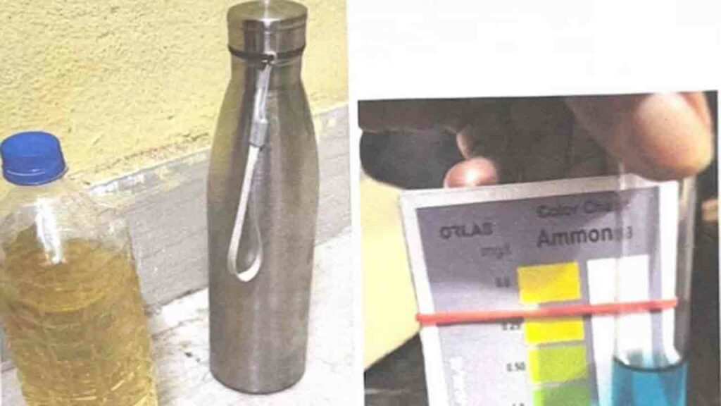 Peon Gives Urine To Senior