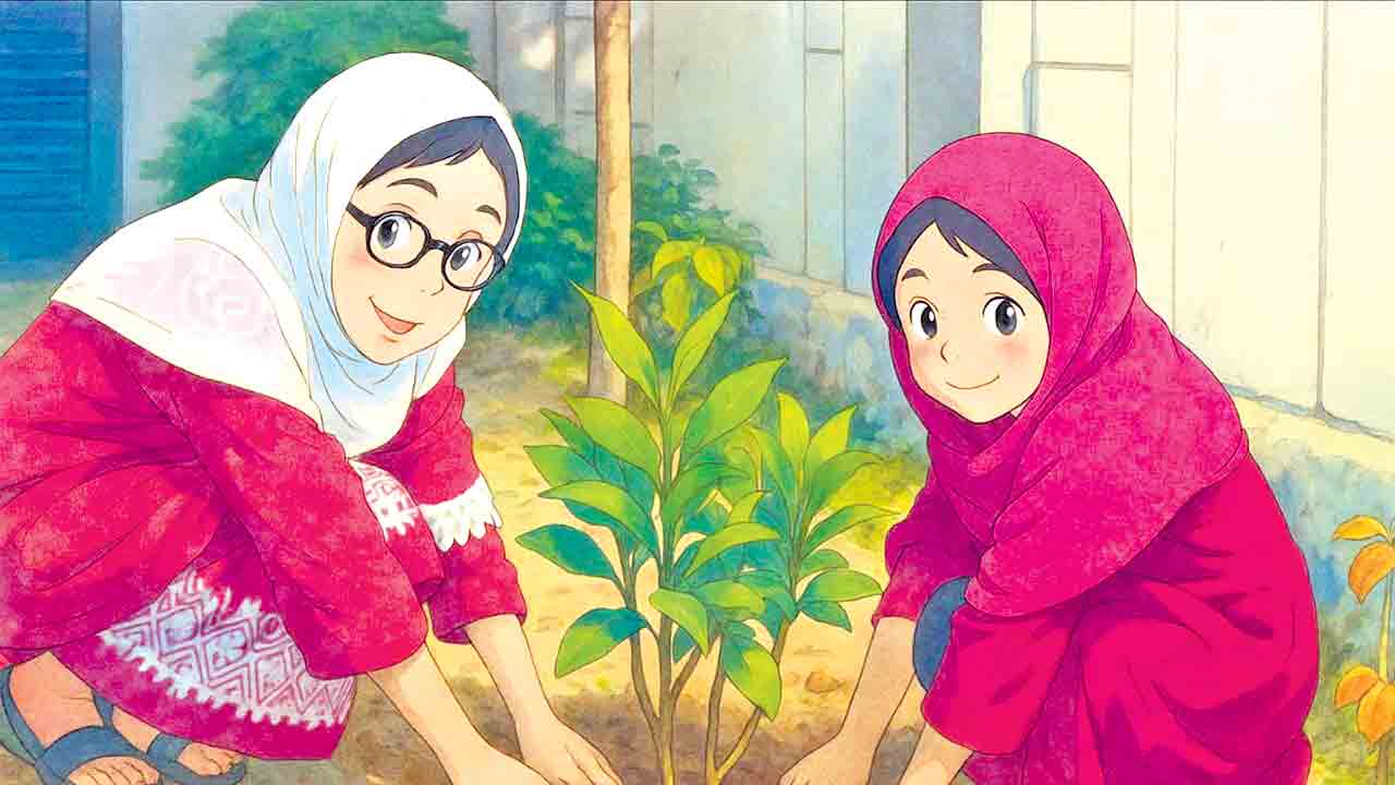 పచ్చని చెట్లు.. స్వర్గానికి మెట్లు