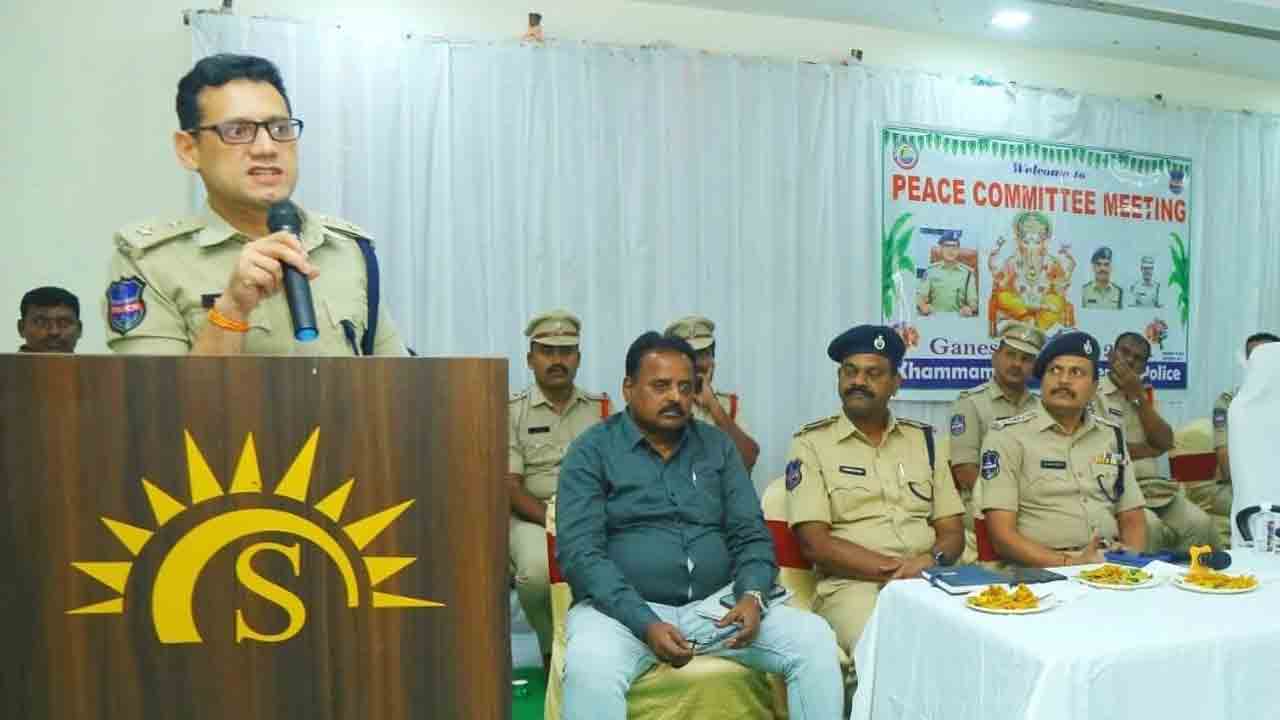 గణేశ్‌ నవరాత్రోత్సవాలు.. ప్రశాంత వాతావరణంలో జరుపుకోవాలి