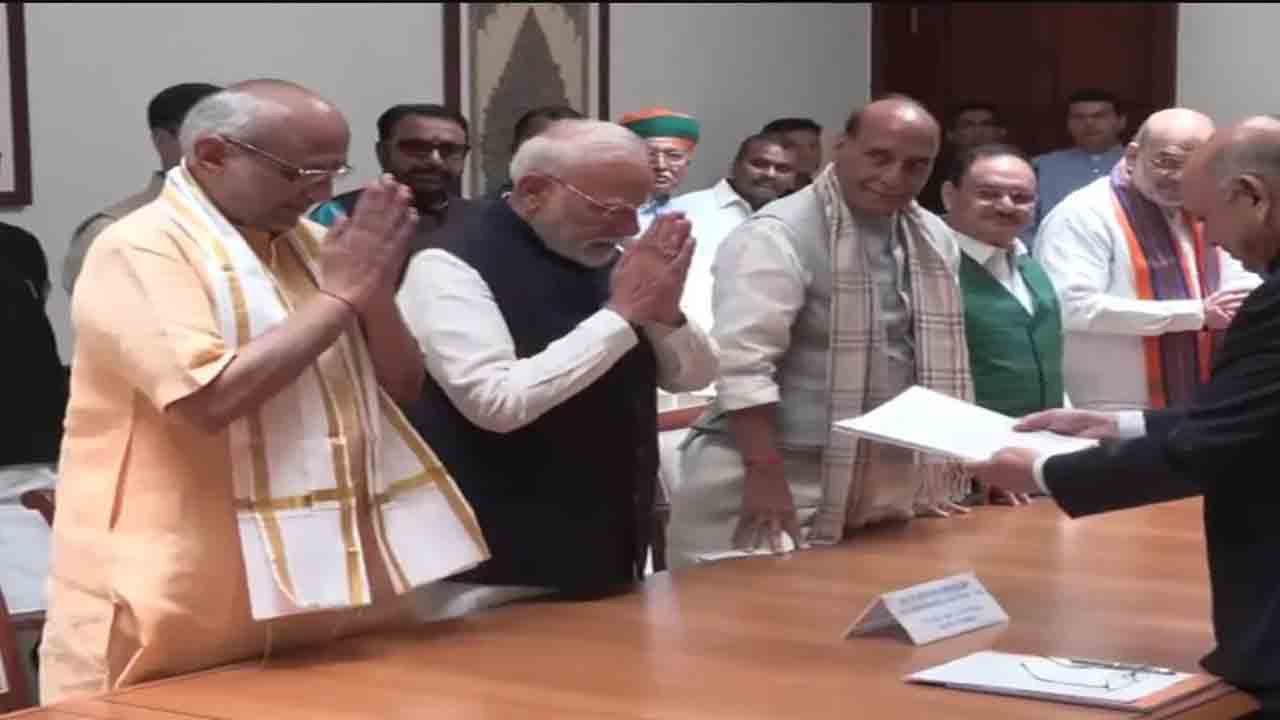 CP Radhakrishnan | ఎన్డీఏ తరఫు ఉప రాష్ట్రపతి అభ్యర్థిగా సీపీ రాధాకృష్ణన్‌ నామినేషన్‌