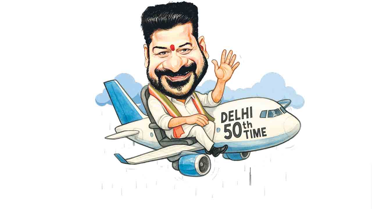 CM Revanth Reddy | ఢిల్లీ టూరు.. అర్ధ నూరు.. ఏడాదిన్నరలోనే 50 సార్లు ఢిల్లీకి రేవంత్..