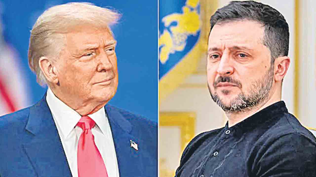 యుద్ధానికి తెర పడుతుందా.. నేడు ట్రంప్‌-జెలెన్‌స్కీ కీలక చర్చలు