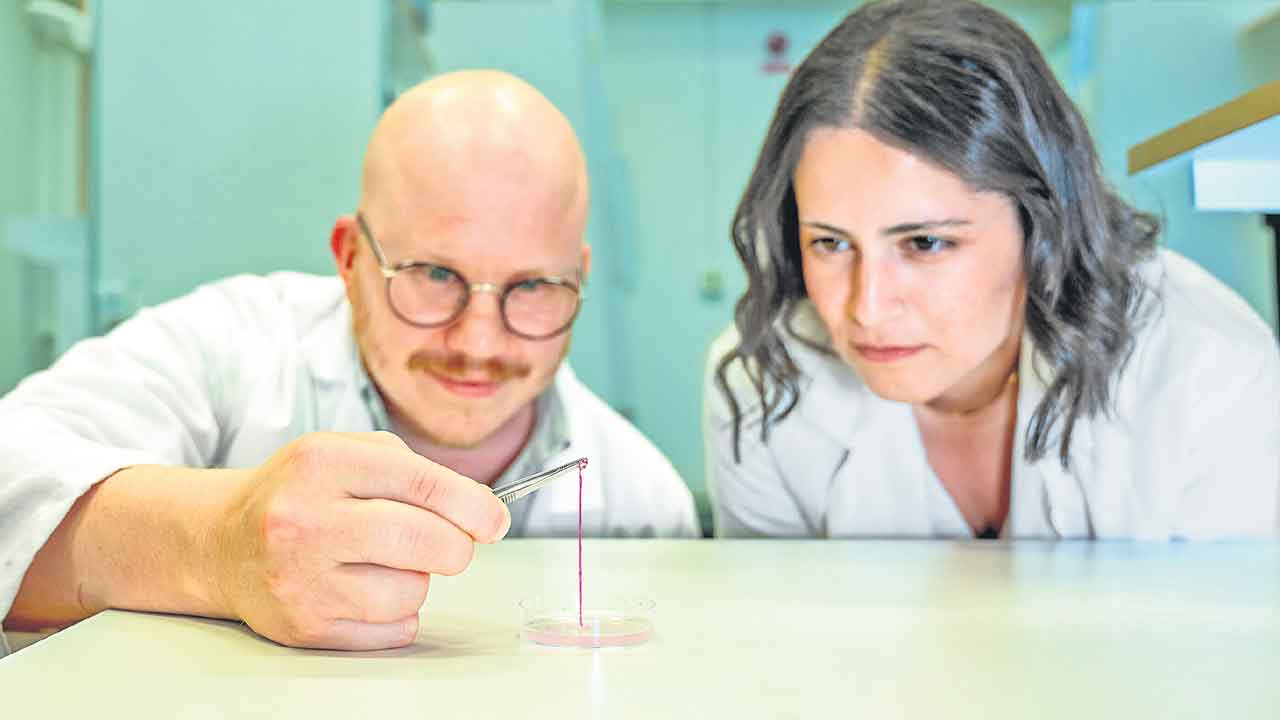 సిరంజిలో చర్మం!