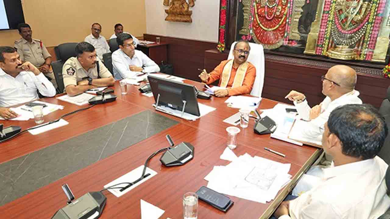 Tirumala Brahmotsavams | తిరుమలలో సెప్టెంబర్ 24 నుంచి అక్టోబర్‌ 2 వరకు బ్రహ్మోత్సవాలు.. ఏర్పాట్లపై ఈవో సమీక్ష