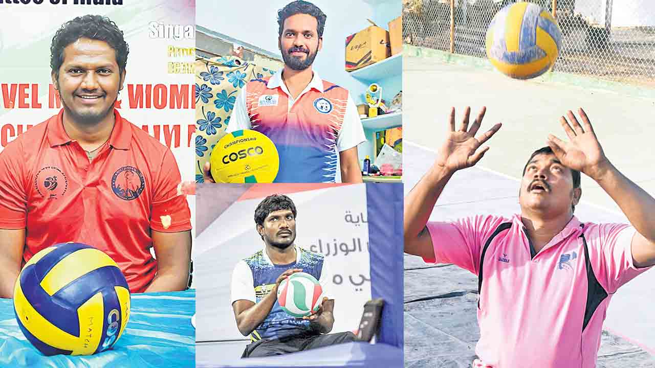ఆర్థికంగా ఆదుకుంటేనే.. మద్దతు కోసం పారా వాలీబాల్ ప్లేయర్ల ఎదురుచూపు