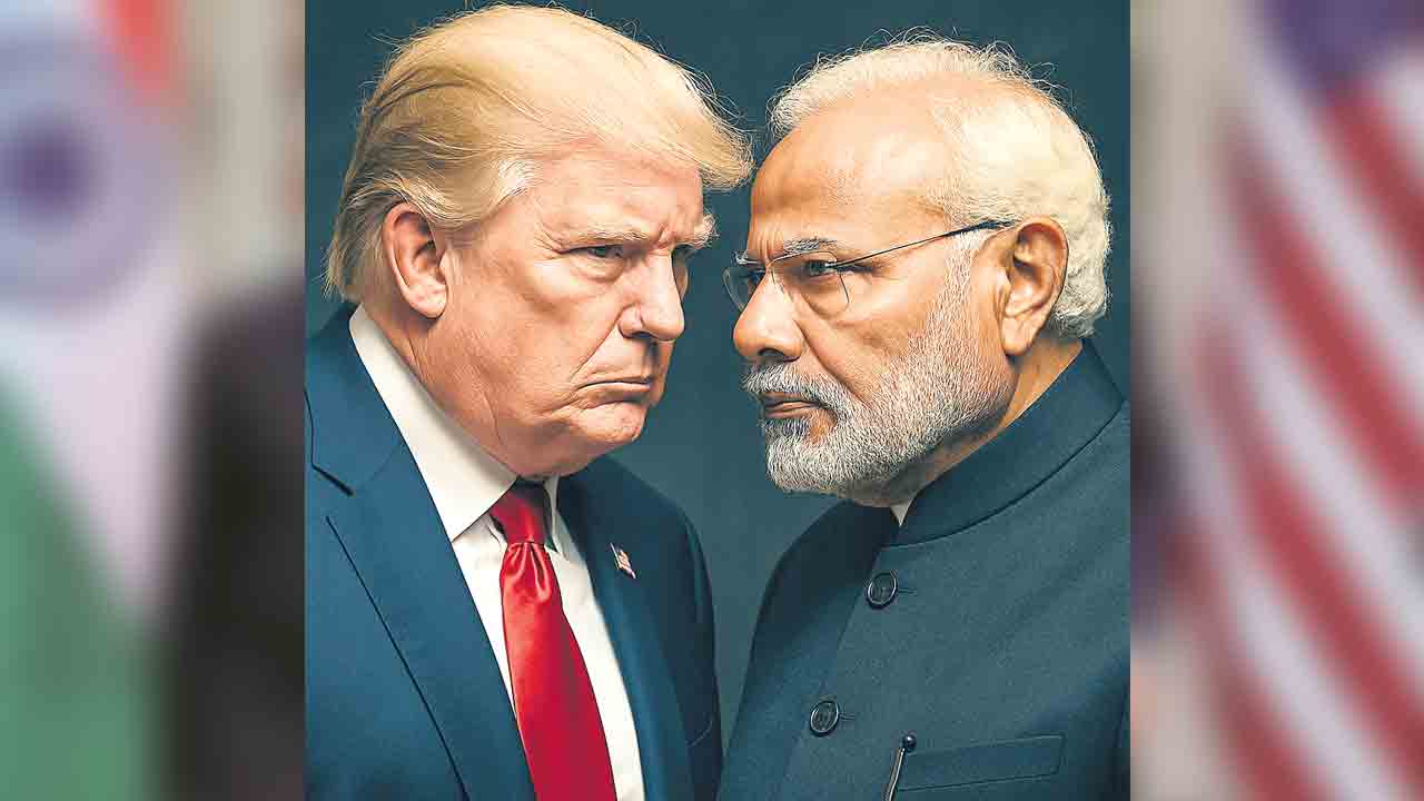 మోదీ దౌత్యం అట్టర్‌ ఫ్లాప్‌.. ట్రంప్‌తో ఫలించని రాయబారం తప్పని సుంకాల సంకటం!