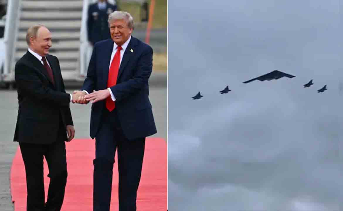 Trump Putin Meeting | పుతిన్‌పై నుంచి దూసుకెళ్లిన బీ-2 బాంబర్లు.. భేటీ వేళ సైనిక సత్తా ప్రదర్శించిన ట్రంప్‌