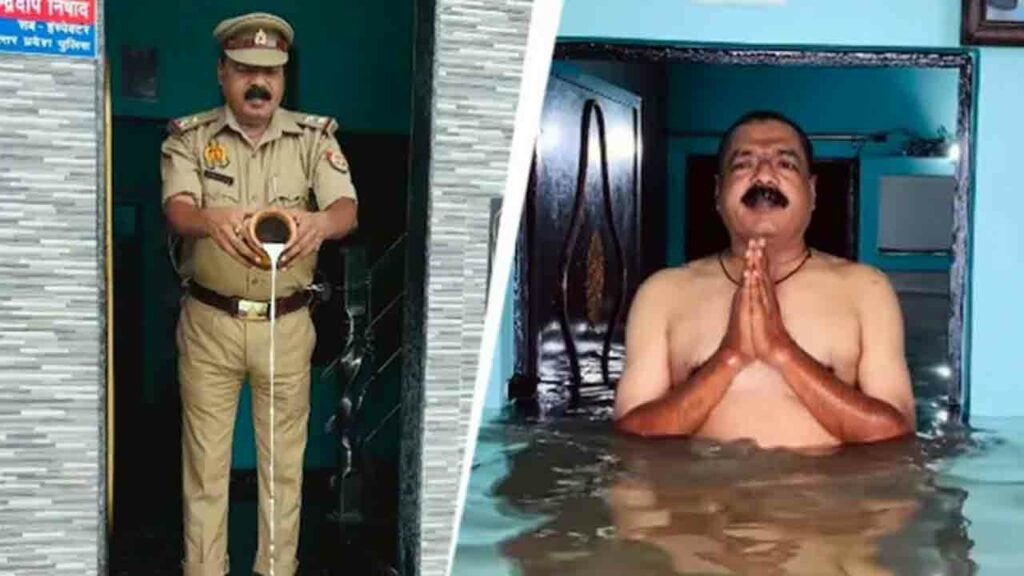 Up Cop Performs 'ganga Aart