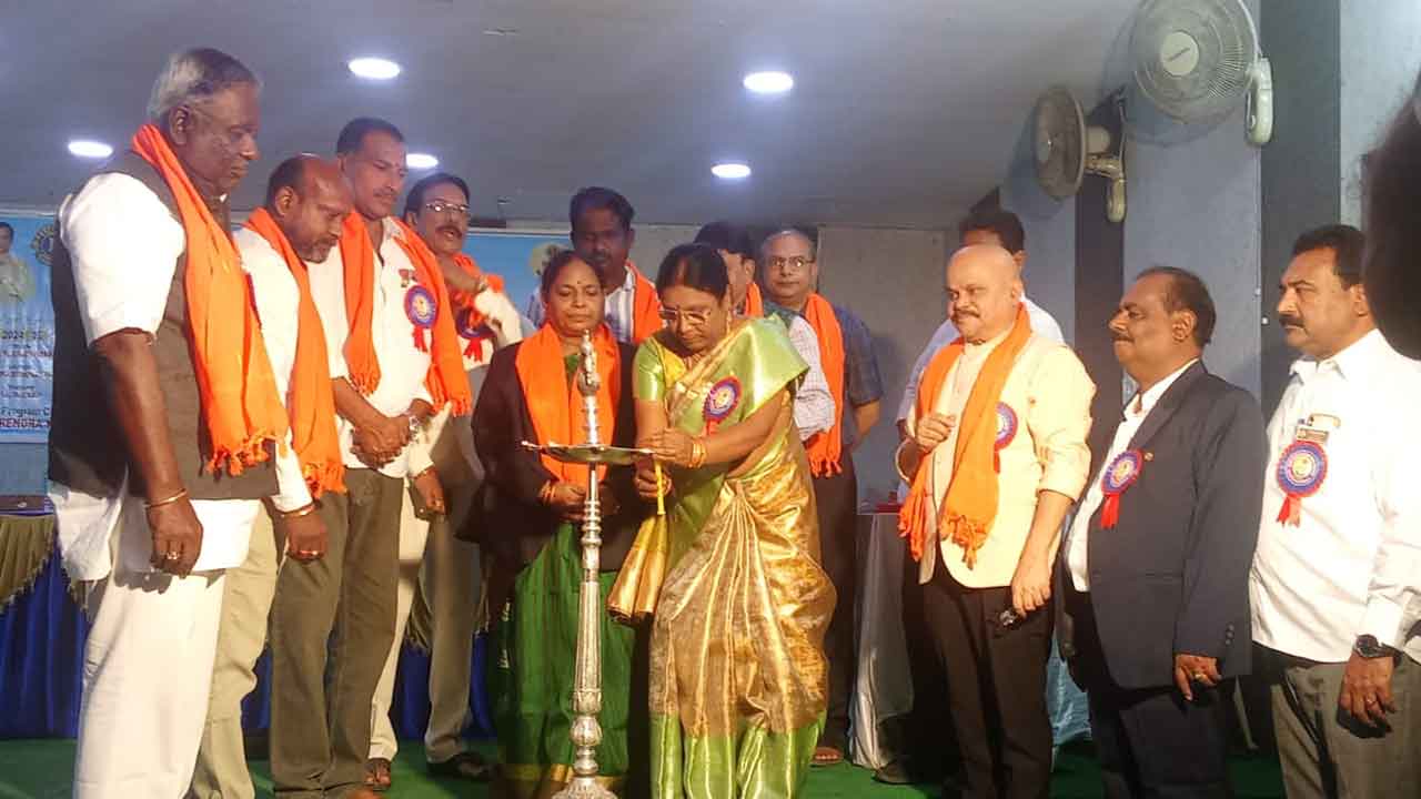 Lions Club | ఘనంగా లైన్స్ క్లబ్ ఆఫ్ నిజామాబాద్ డైమండ్ 28వ ఇన్‌స్టాలేషన్