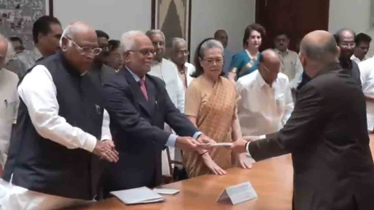 Sudershan Reddy | ఇండియా కూటమి ఉపరాష్ట్రపతి అభ్యర్థిగా సుదర్శన్‌ రెడ్డి నామినేషన్‌