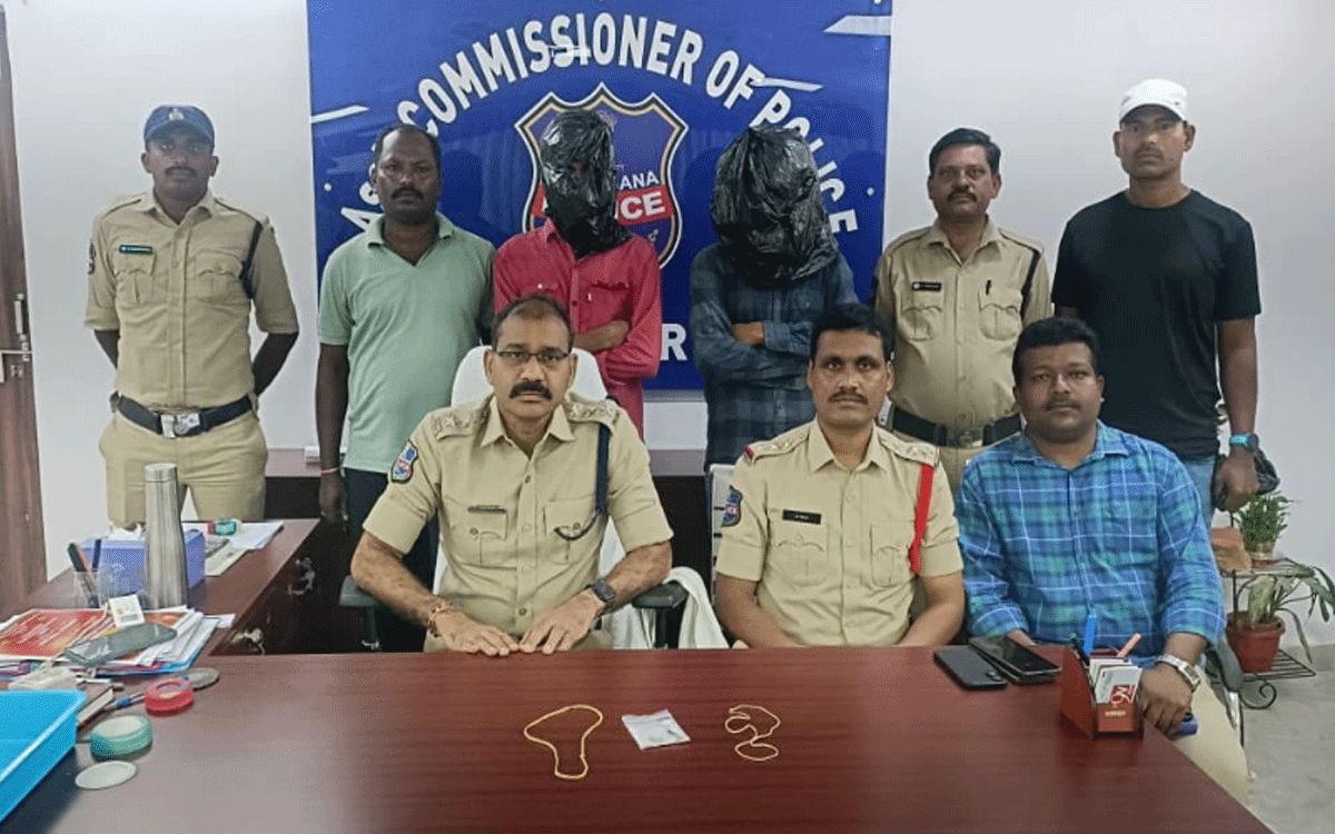 Khammam Rural : వ‌రుస చోరీల‌కు పాల్ప‌డుతున్న దొంగ‌లిద్ద‌రు అరెస్ట్‌