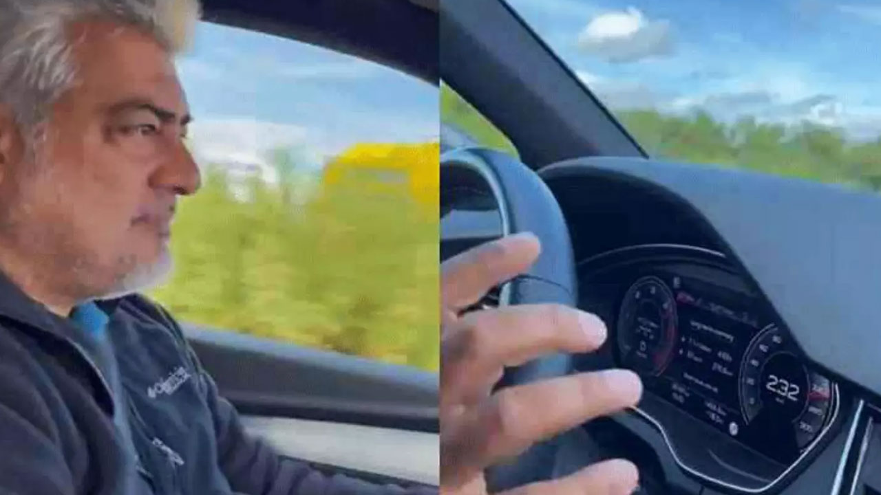 Ajith Kumar | బాబోయ్.. రోడ్డుపై గంట‌కి 250 కి.మీ స్పీడ్‌తో ర‌య్యిమంటూ దూసుకుపోయిన అజిత్