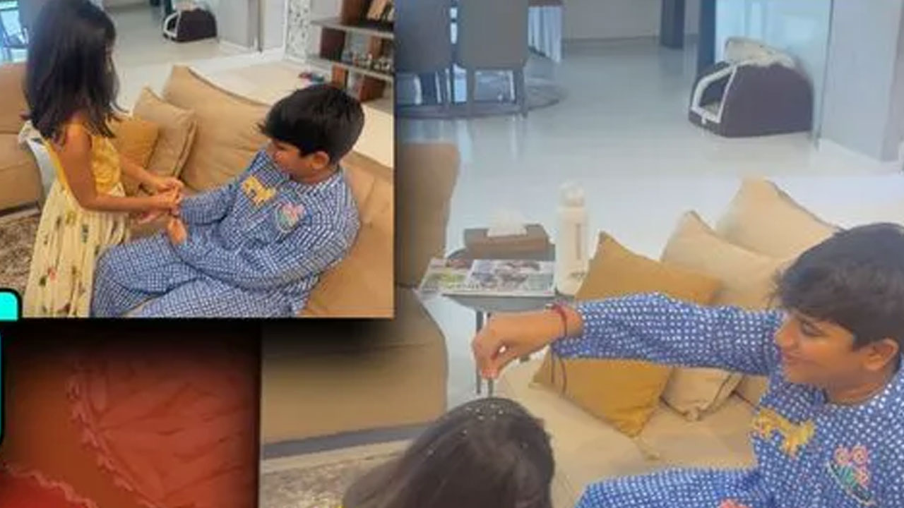 Allu Arha | అర్హ క్యూట్ వీడియో..అన్నయ్య‌ల‌కి కాళ్లు మొక్కి ఆశీర్వాదం తీసుకున్న బ‌న్నీ త‌న‌య‌