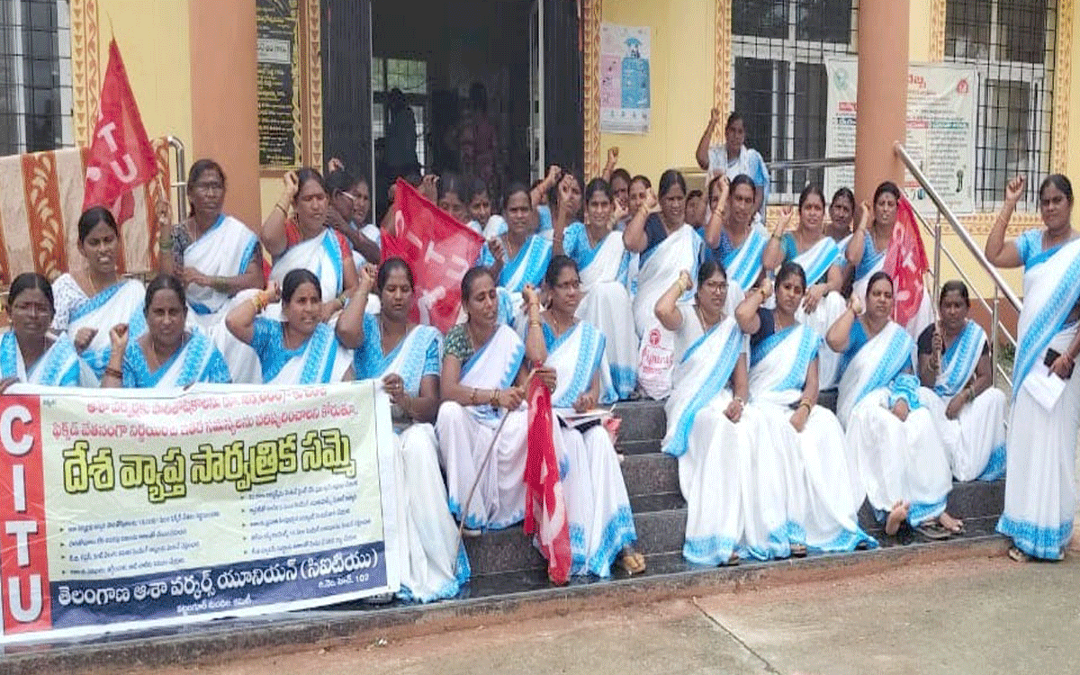 Kattangur : ఆశా వర్కర్ల సమస్యలు పరిష్కరించాలి : పెంజ‌ర్ల‌ సైదులు