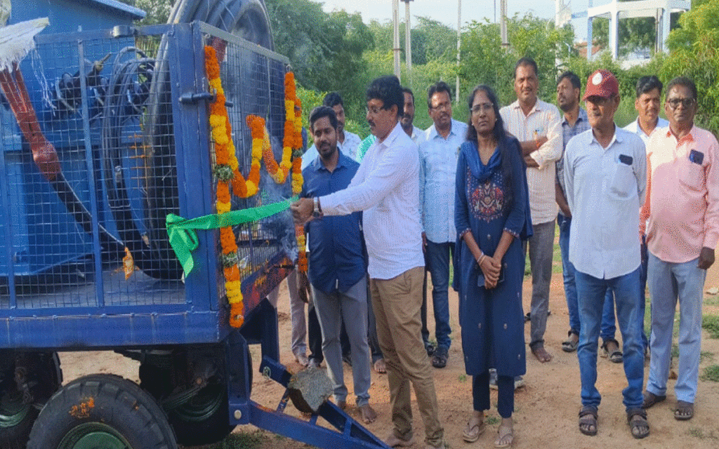 Choutuppal : చౌటుప్పల్‌లో ట్రాన్స్‌ఫార్మ‌ర్ మొబైల్ సేవలు ప్రారంభం