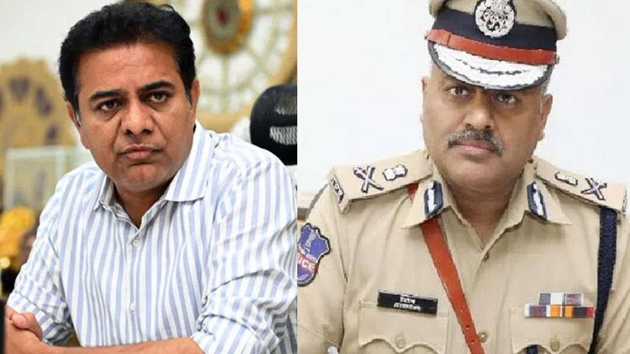 DGP Jitender | డీజీపీ జితేందర్‌ మాతృమూర్తి మరణం పట్ల కేటీఆర్‌ సంతాపం