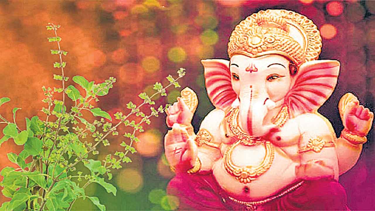 Ganesh Puja | గణపతి పూజలో ఈ ఒక్కరోజే తులసిని వాడాలి.. మిగతా రోజుల్లో ఎందుకొద్దంటే.!