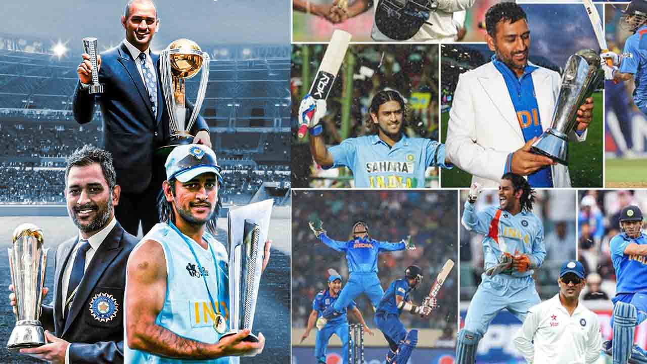 MS Dhoni | జులపాల జుట్టుతో జట్టులోకి.. సారథిగా 3 ఐసీసీ ట్రోఫీలు.. ఝార్ఖండ్ డైనమైట్‌ జర్నీ ఇది..!