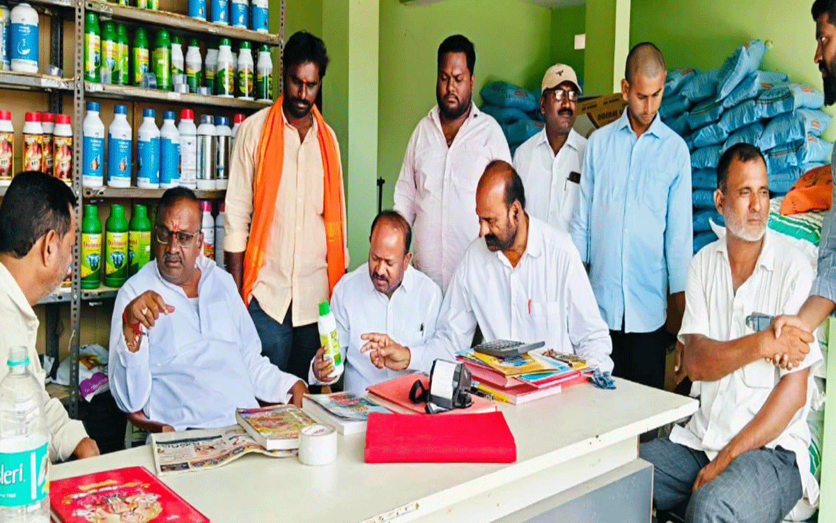 Kattangur : బీఆర్ఎస్ పాల‌న‌లో రైతుల‌కు స‌కాలంలో యూరియా : గోలి మదుసూధన్ రెడ్డి
