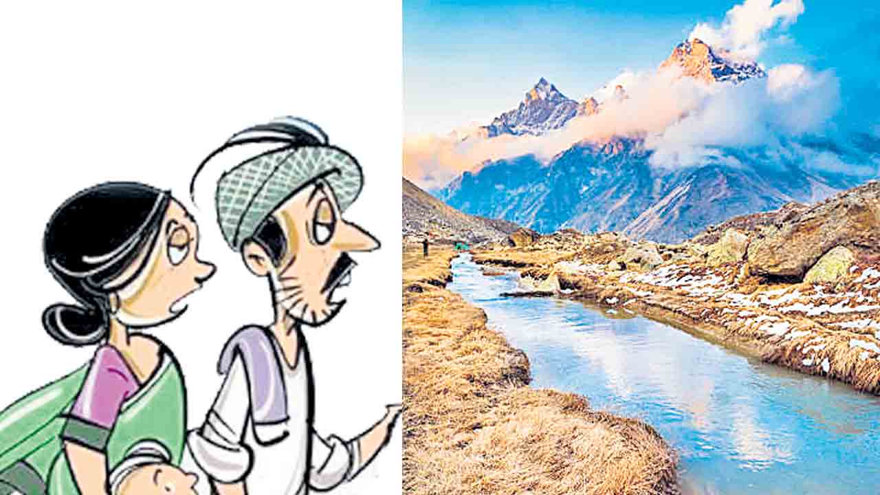 మంచి ప్రాణహిత నీళ్లు కావేరికట.. మంచుకొండల నీళ్లు మనకట!