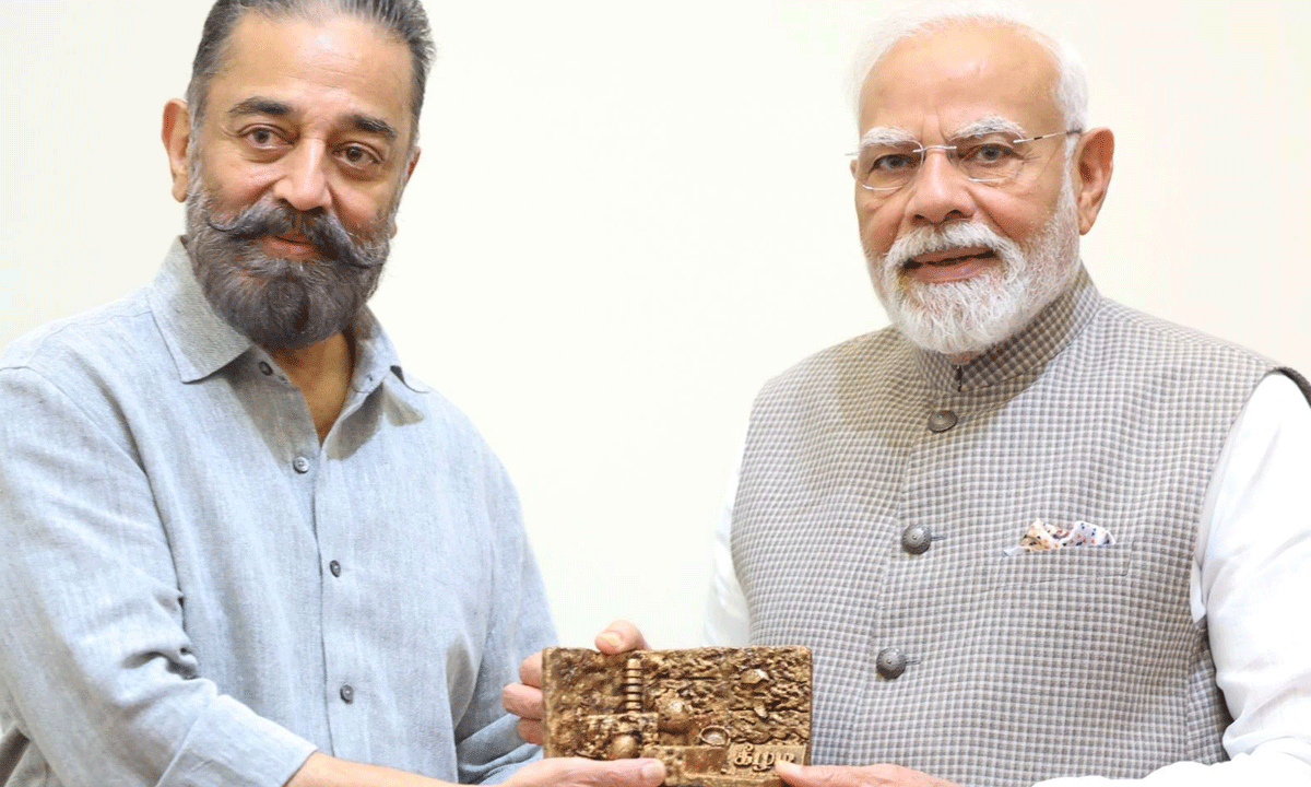 Kamal Haasan: ప్ర‌ధాని మోదీని క‌లిసిన క‌మ‌ల్‌హాస‌న్