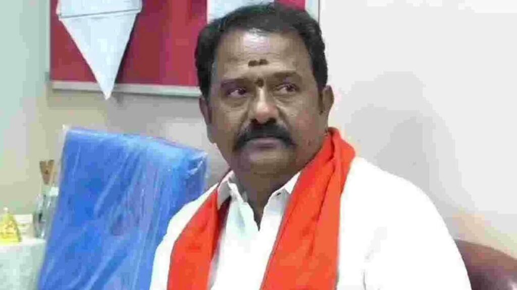 bjp mla venkata ramana reddy sensational comments on kamareddy floods