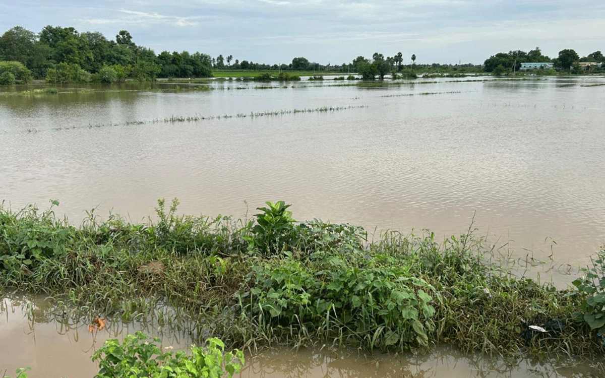 kodada : వాయుగుండంతో వణుకుతున్న కోదాడ