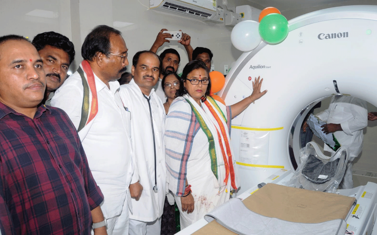 Kodada : కోదాడ ప్ర‌భుత్వ ఆస్ప‌త్రిలో సిటీ స్కాన్ సేవ‌లు ప్రారంభం