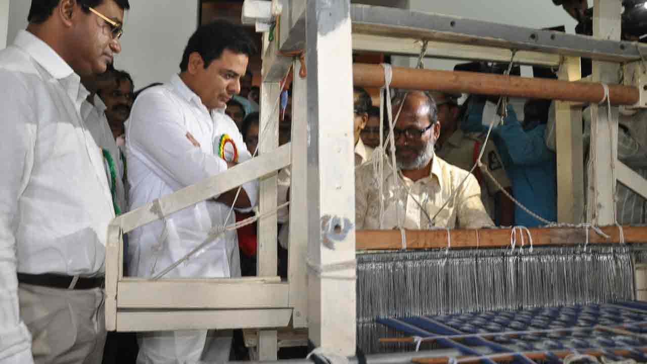 KTR | మ‌గ్గాల‌తో అద్భుతాలు సృష్టించే స‌త్తా మ‌న నేత‌న్న‌ల సొంతం : కేటీఆర్