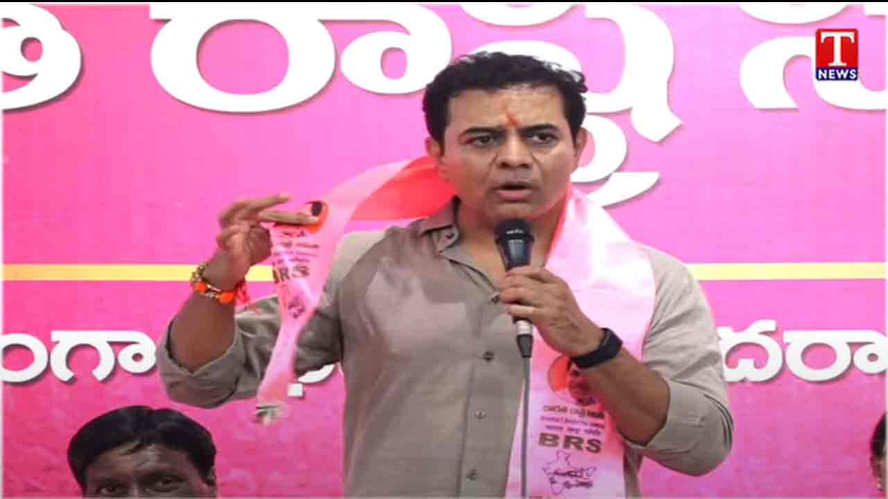 KTR | తెలంగాణ ఉన్నంత కాలం.. ఈ గులాబీ కండువా బ‌రాబ‌ర్ ఉంట‌ది : కేటీఆర్