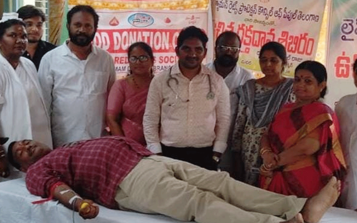 Madhira : ర‌క్తదానంతో ప్రాణదానం : డాక్ట‌ర్ అనిల్‌కుమార్‌