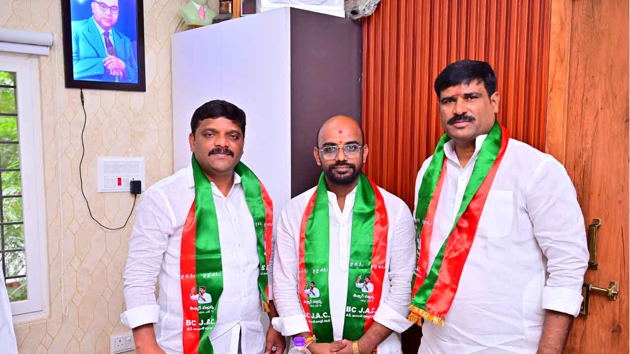 Bachhannapet | ఎమ్మెల్సీ తీన్మార్ మల్లన్నను కలిసిన కొత్తపల్లి సతీష్‌ కుమార్‌