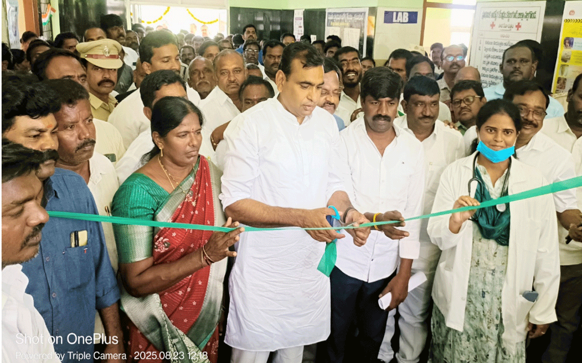 Kattangur : పేదలకు మెరుగైన వైద్యం అందించాలి : ఎంపీ చామల కిరణ్‌కుమార్‌రెడ్డి