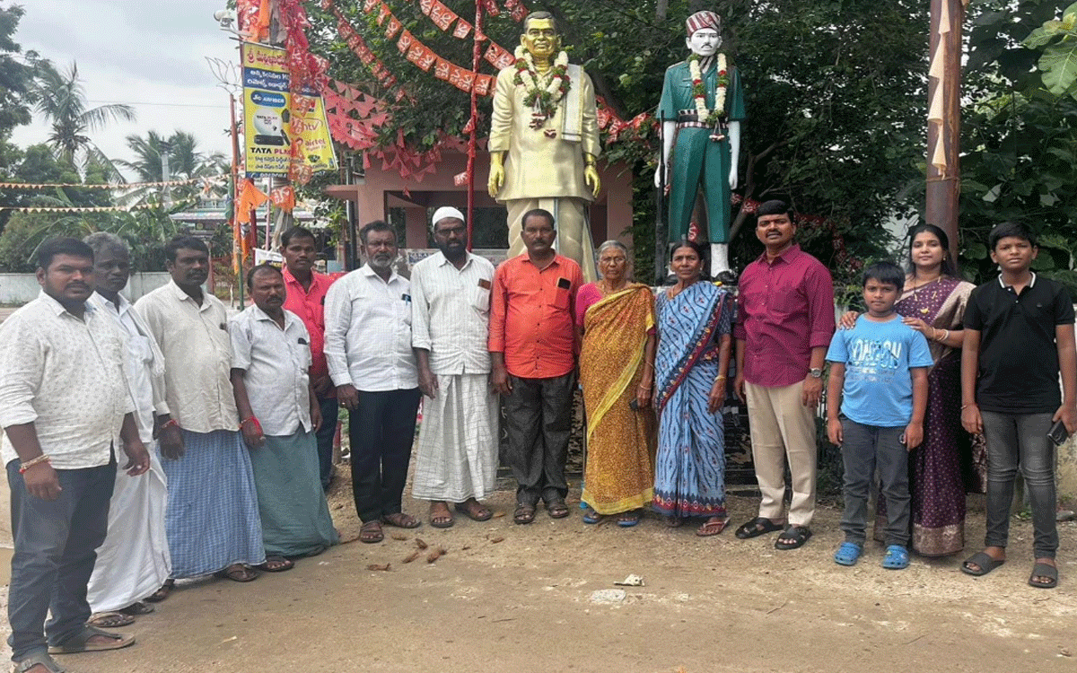 Gattuppal : ‘వెల్మకన్నె గ్రామాభివృద్ధిలో నర్సింహ సేవలు మరువలేనివి’