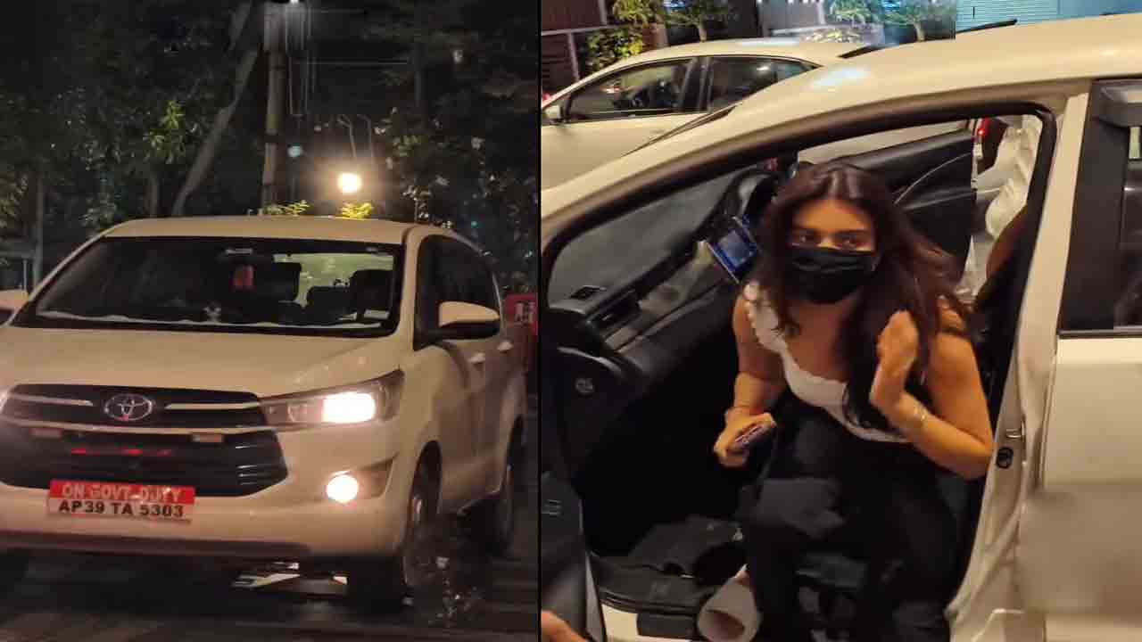 Nidhhi Agerwal | ఏపీ ప్రభుత్వ వాహనంలో న‌టి నిధి అగర్వాల్ షికారు.. నెటిజన్ల ఆగ్రహం!