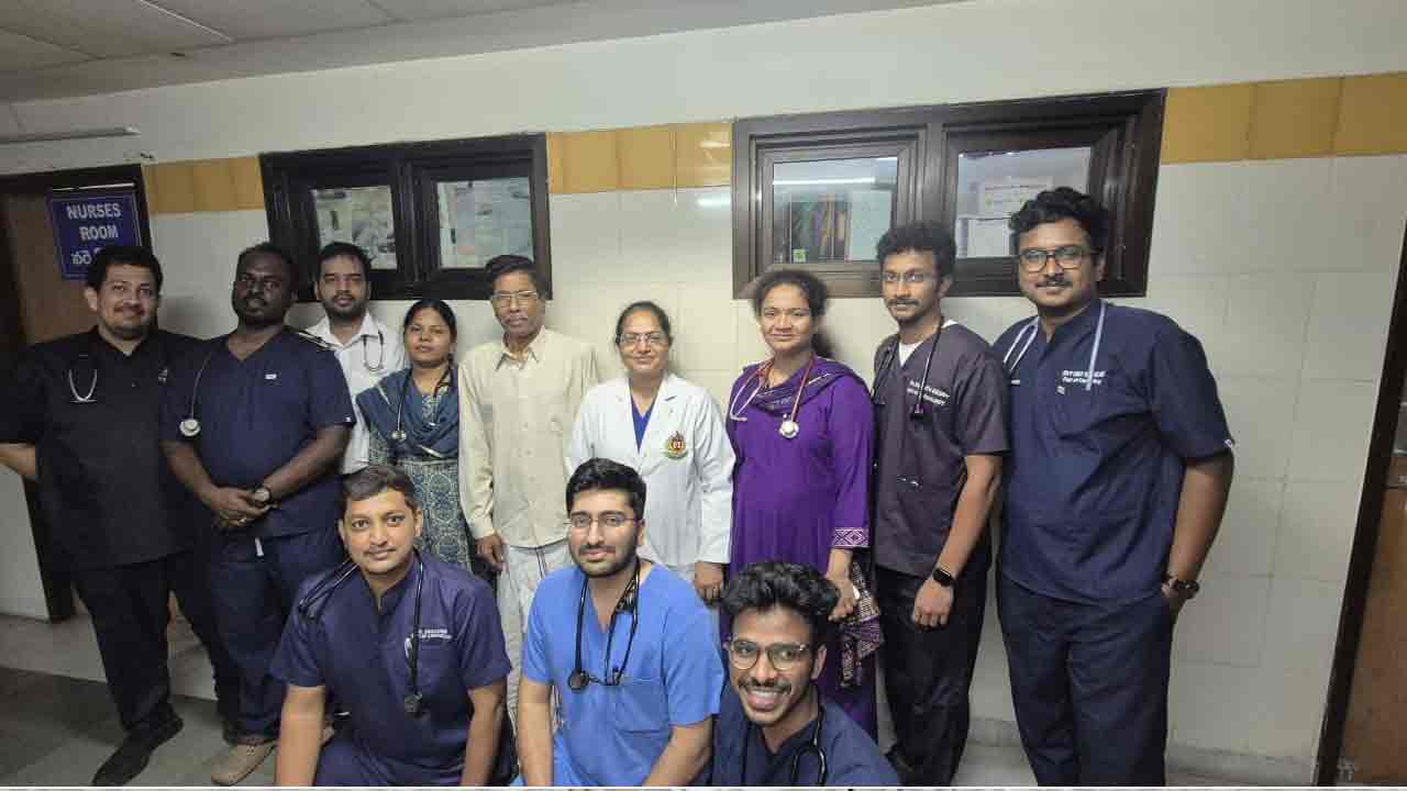 NIMS | లీడ్‌లెస్‌ పేస్‌మేకర్‌ ఇంప్లాంటేషన్‌తో వృద్ధుడికి ప్రాణం